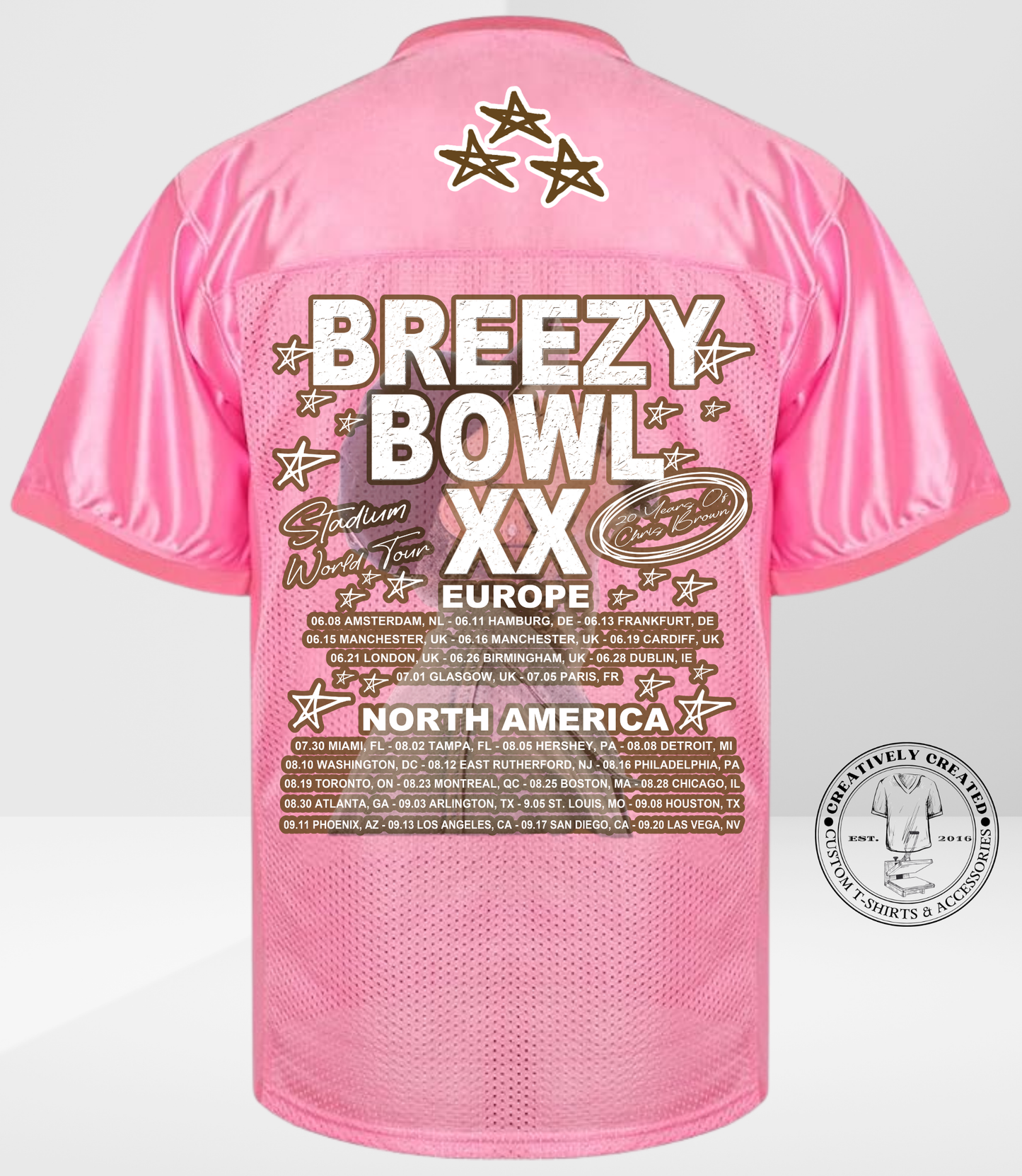 Pink Breezy Bowl XX Jersey – Limited Edition Fan Drop (S–3XL)