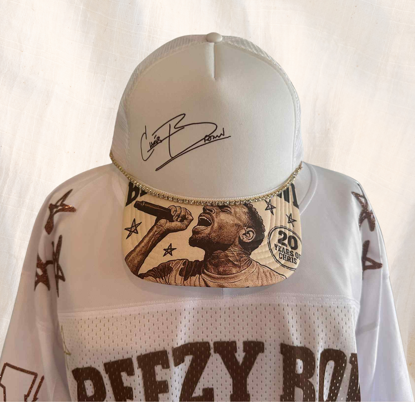Limited Edition Breezy Bowl XX Jersey & Hat β Chris Brown 20 Year Tribute