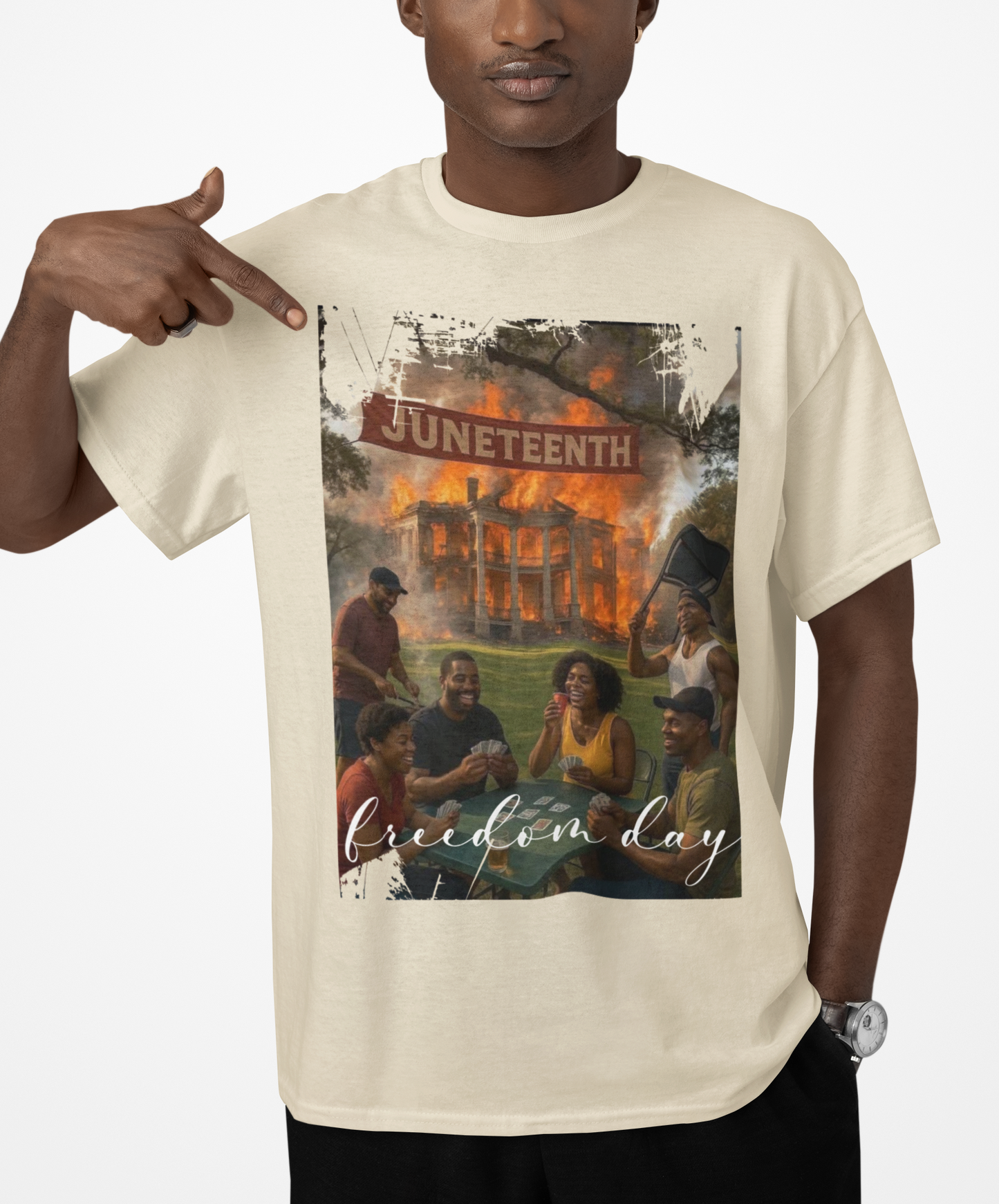 Juneteenth “Freedom Day” T-Shirt – Let It Burn Edition