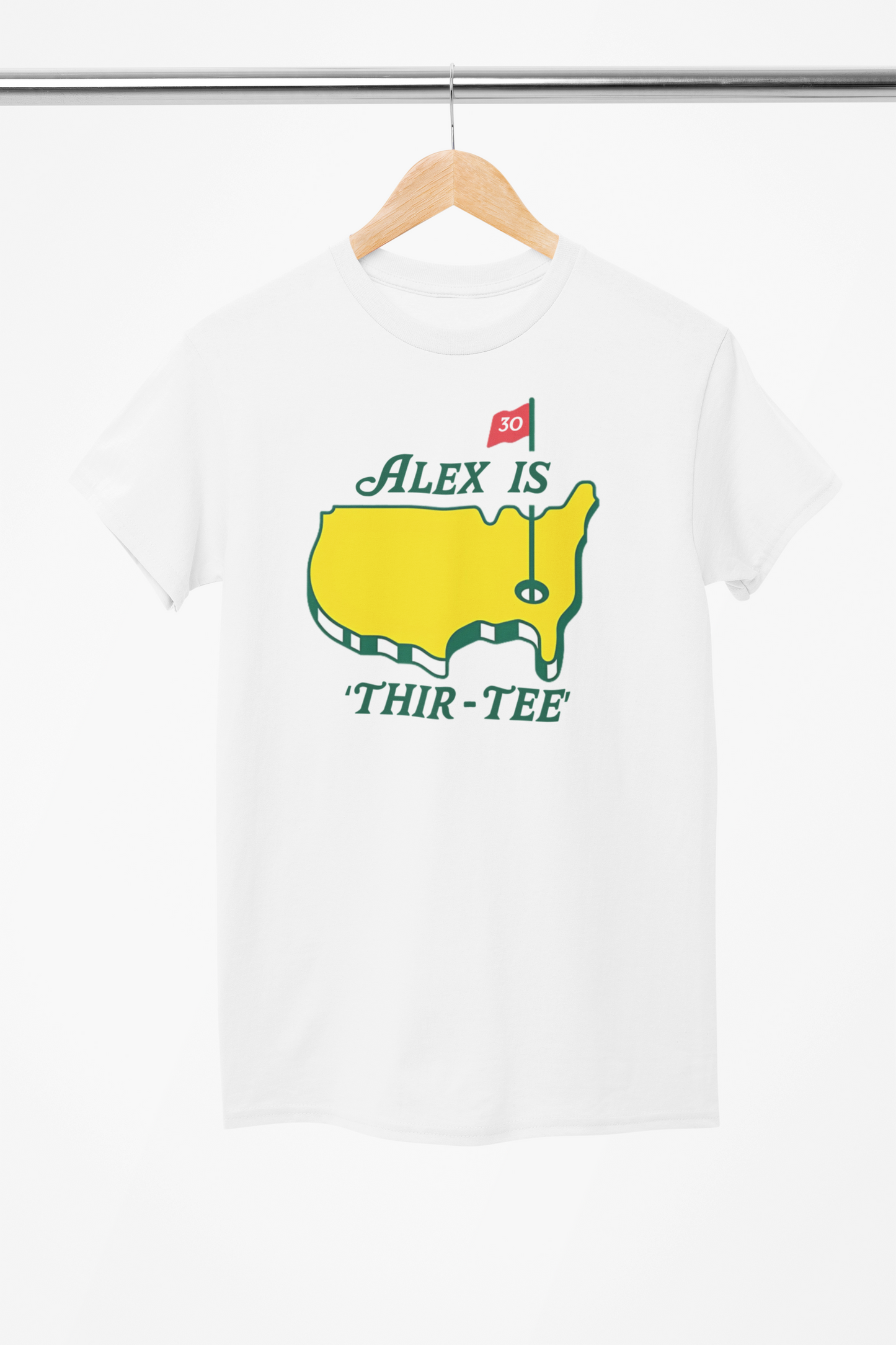 Custom Golf Birthday T-shirt