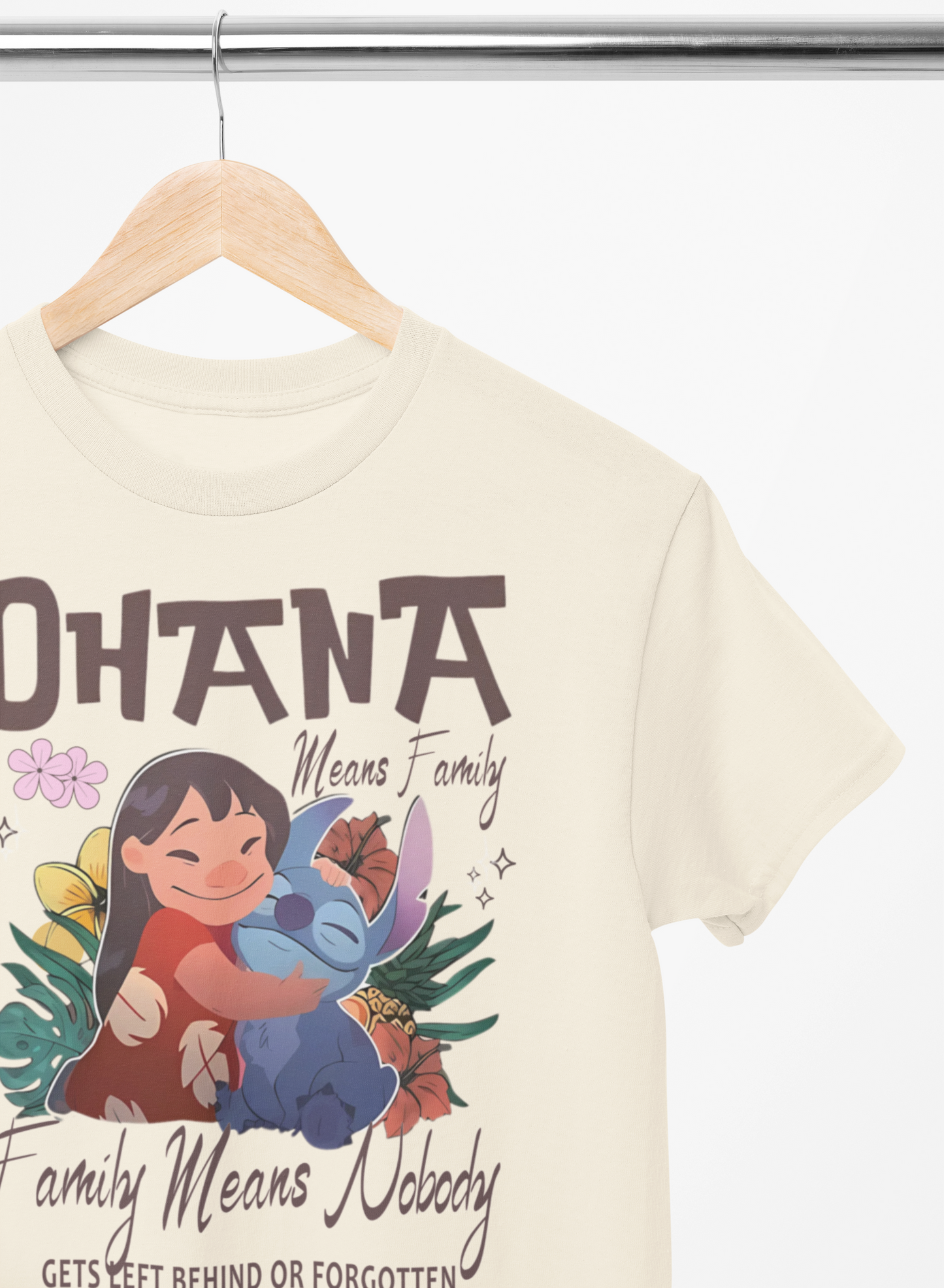 Ohana Means Family T-Shirt – Lilo & Stitch Inspired Design