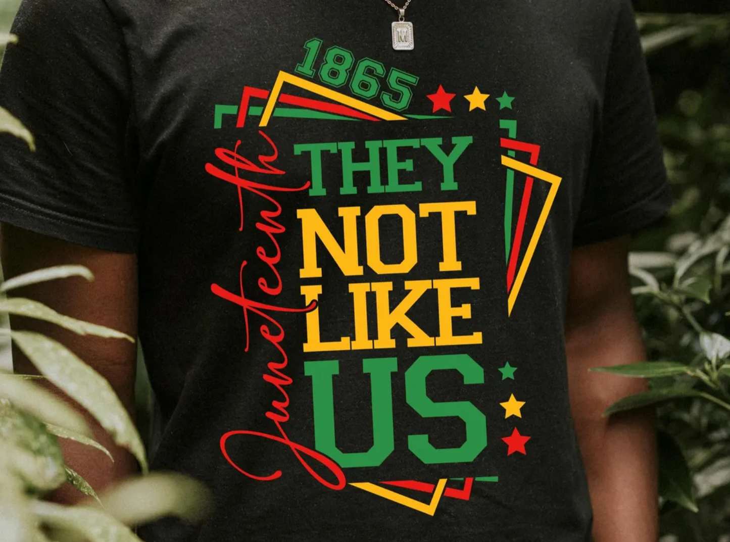 They Not Like Us – Juneteenth Tee