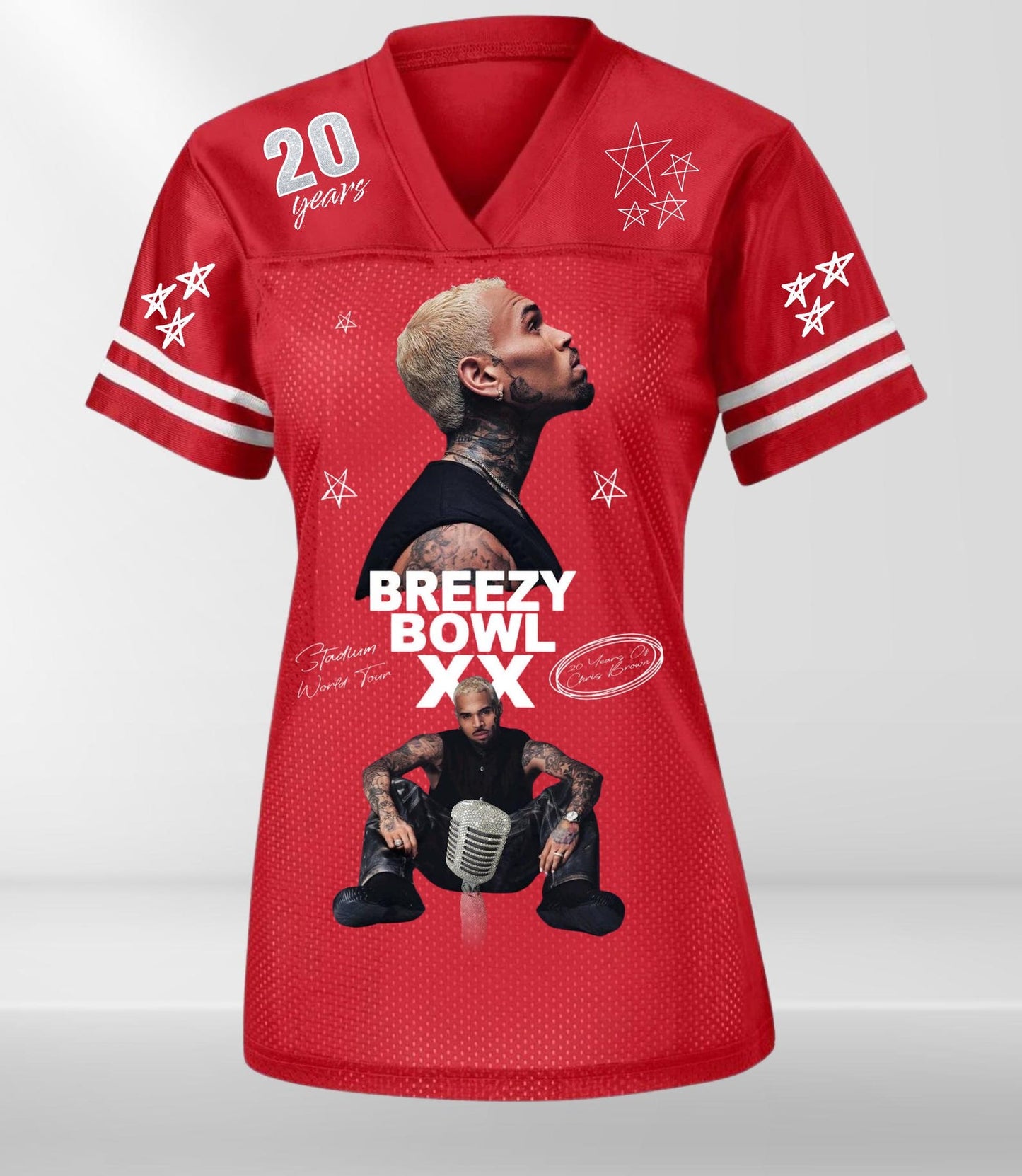Team Breezy XX Fan Women's Jersey β Red Limited Edition (S-4XL)