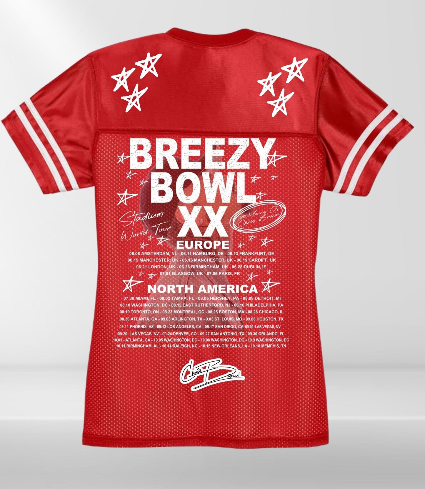 Team Breezy XX Fan Women's Jersey β Red Limited Edition (S-4XL)