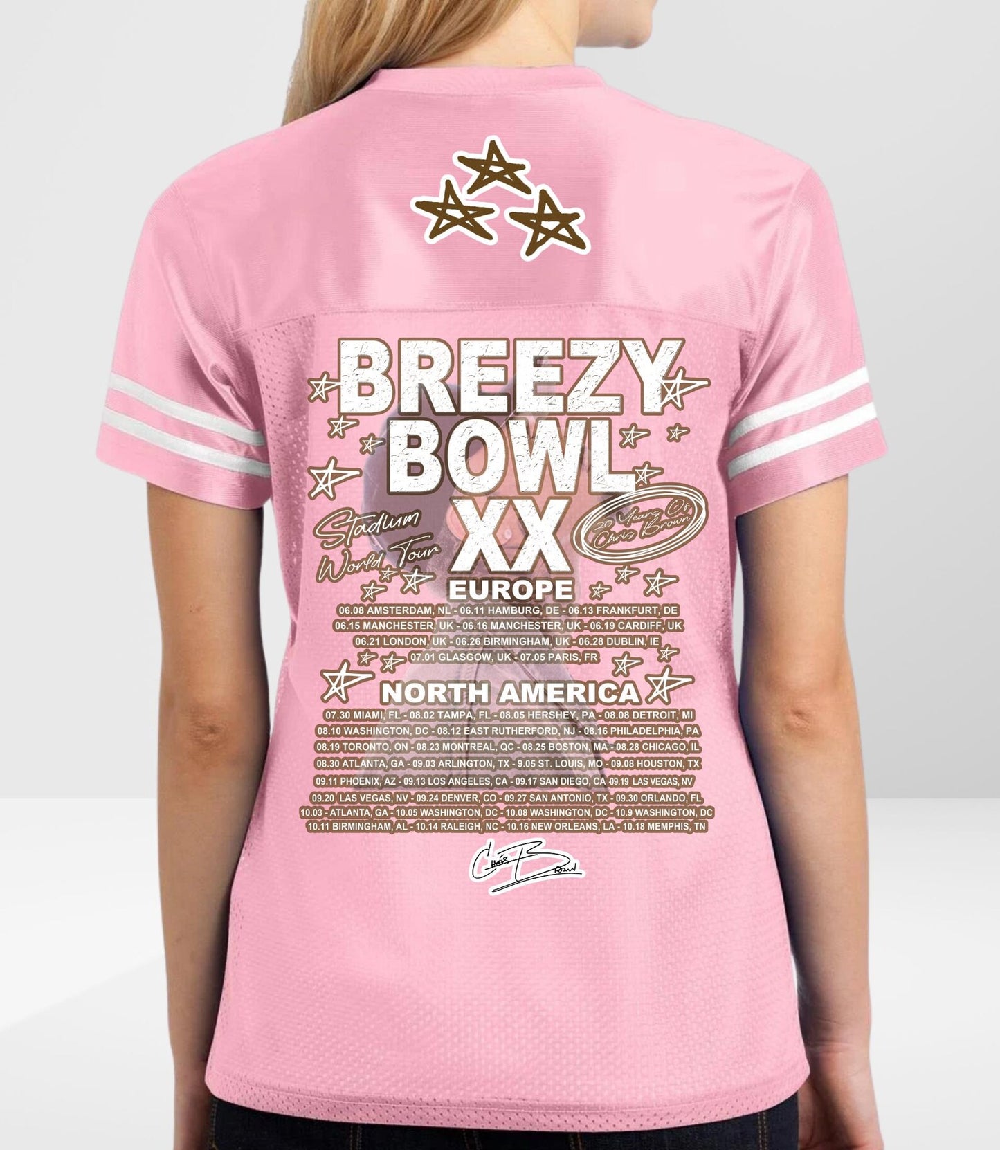 Pink Breezy Bowl XX Women's Jersey β Limited Edition Fan Drop (Sβ4XL)