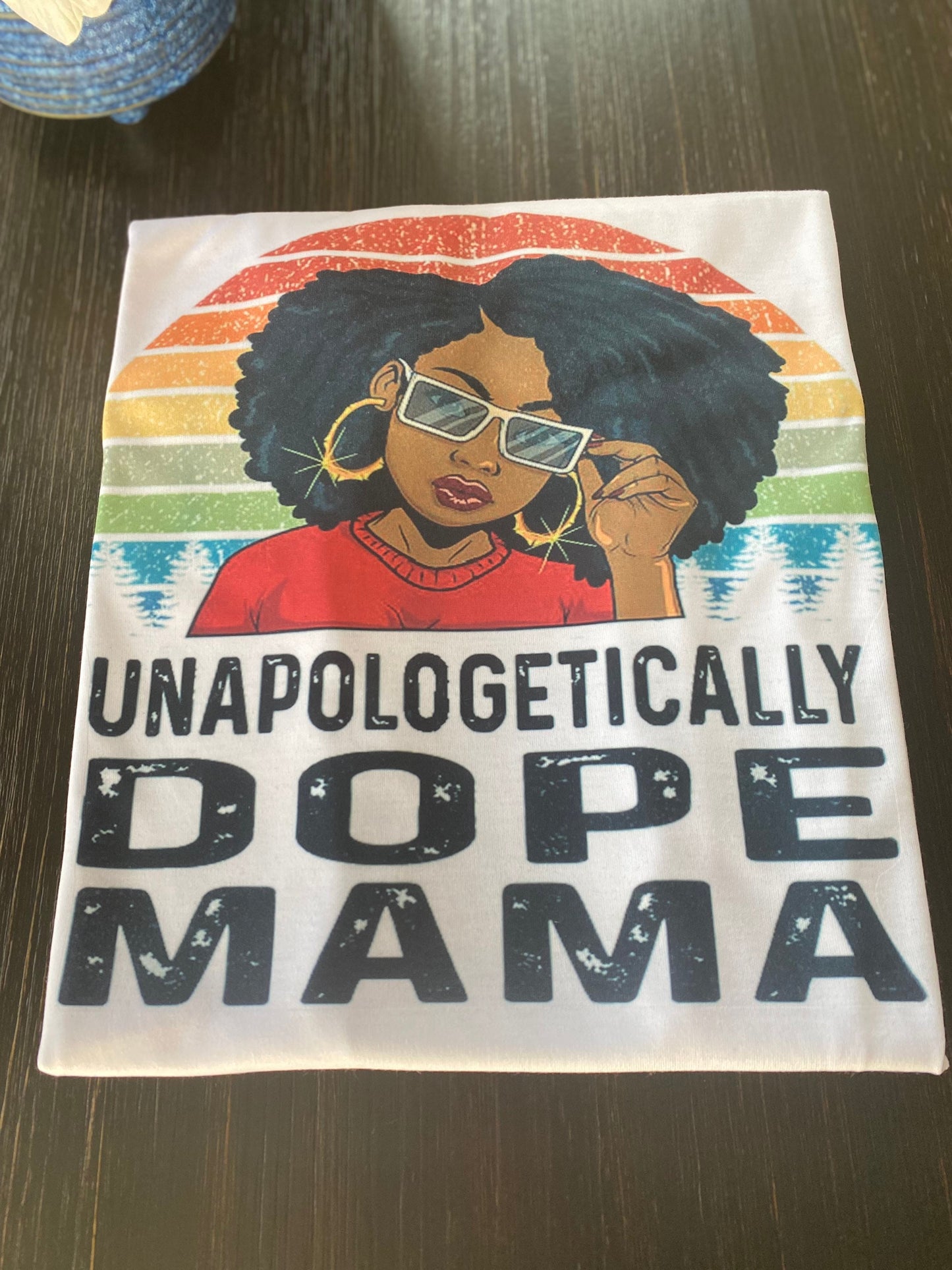 Unapologetically Dope Mama T-shirt and Mug Set