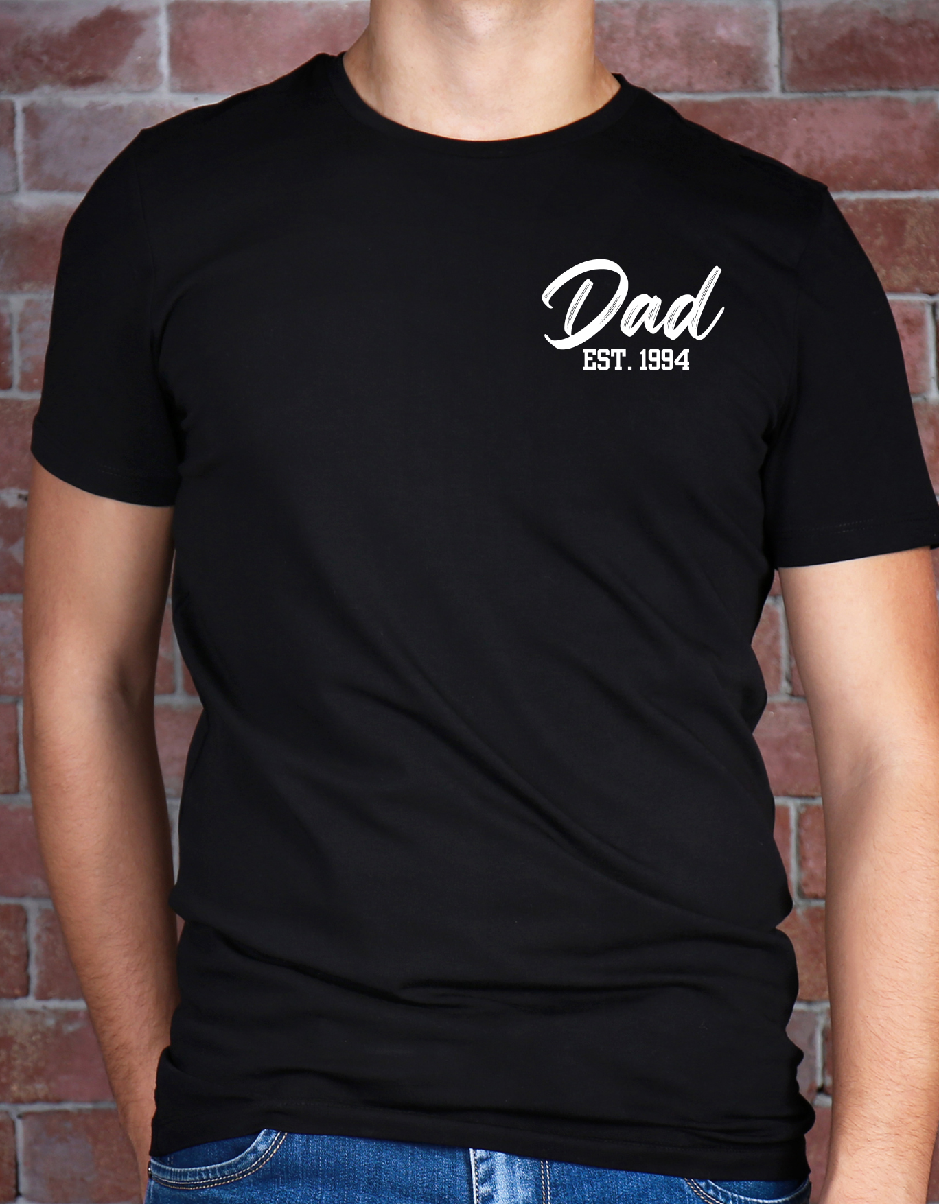 Celebrate Fatherhood in Style – Custom "EST." Hoodies, Sweatshirt & Tees