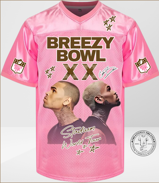 Pink Breezy Bowl XX Jersey – Limited Edition Fan Drop (S–3XL)