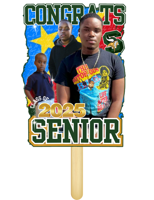 Custom Graduation Fans