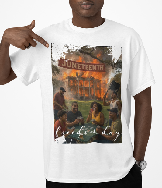 Juneteenth “Freedom Day” T-Shirt – Let It Burn Edition