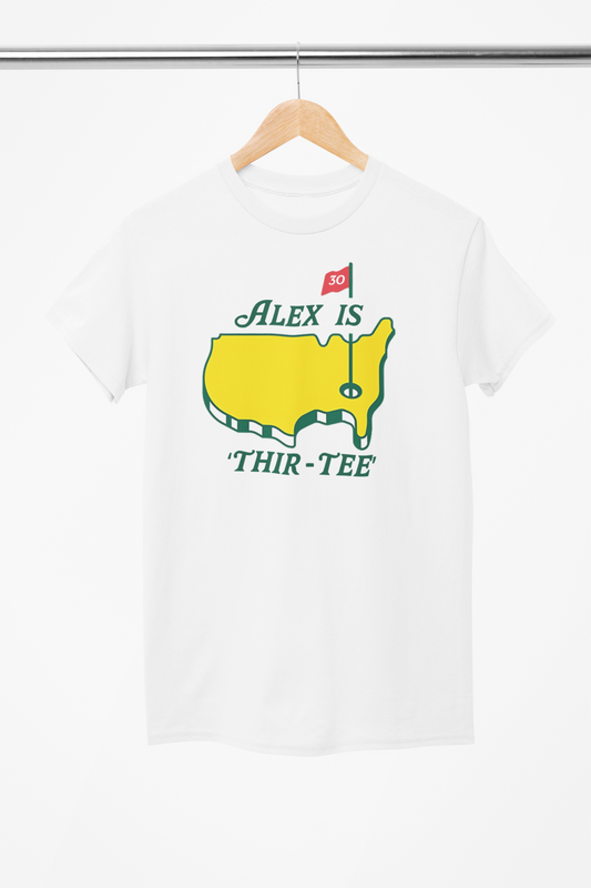 Custom Golf Birthday T-shirt