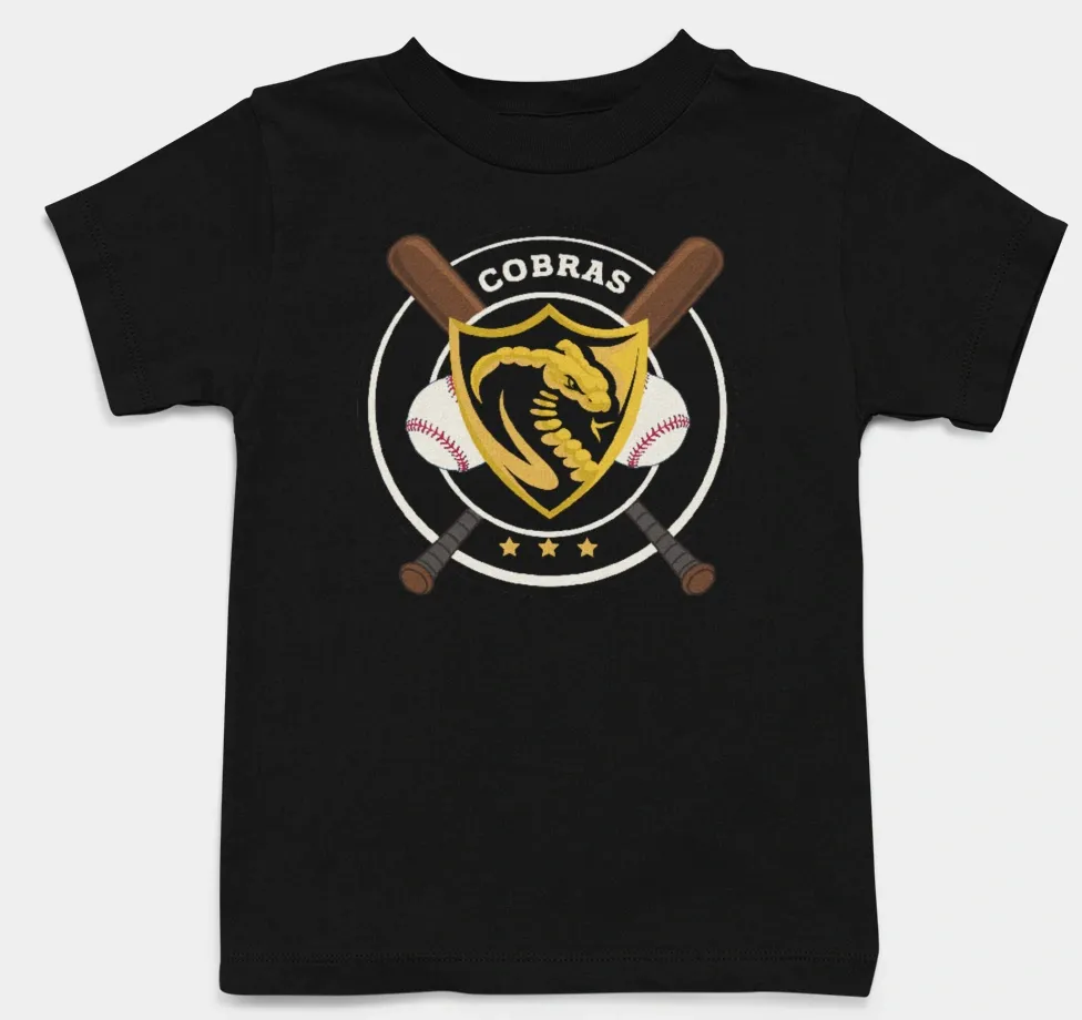 Cobra's Baseball Team Appareal (Adult, Youth, Infant & Toddler)