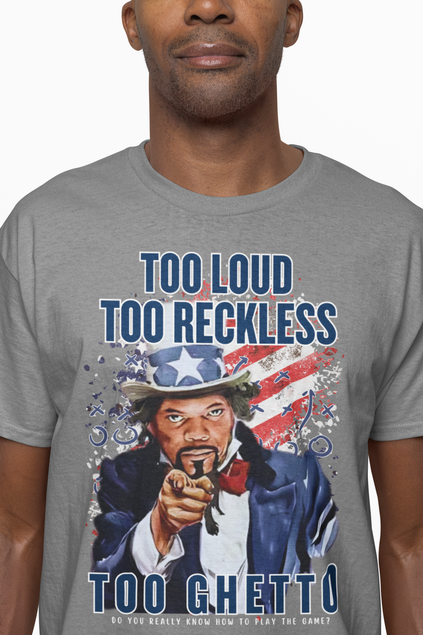 Too Loud, Too Reckless, Too Ghetto – 4th of July Graphic Tee