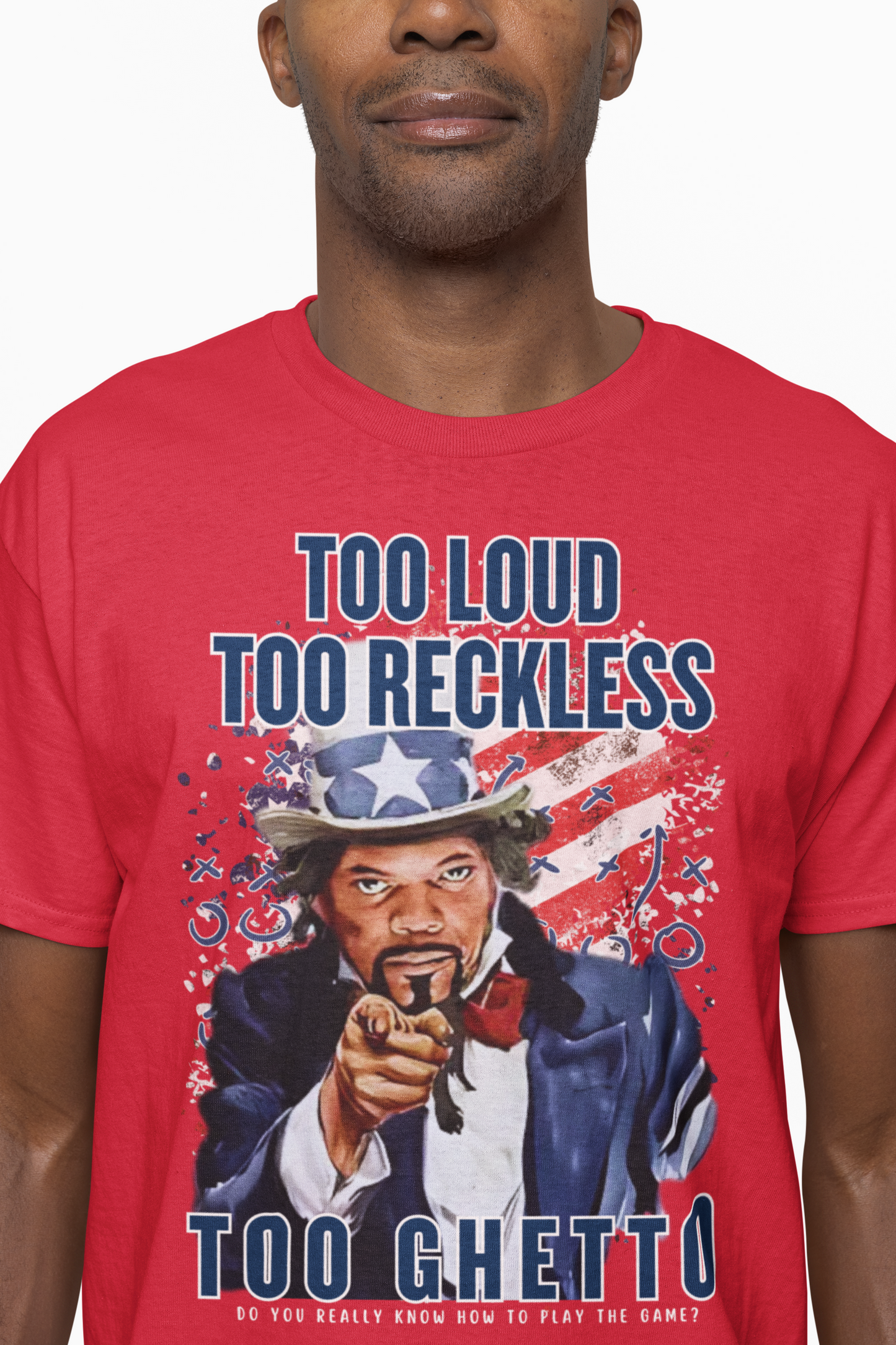 Too Loud, Too Reckless, Too Ghetto – 4th of July Graphic Tee