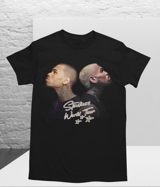 Chris Brown Breezy Bowl XX 2025 Stadium World Tour T-Shirt – 20th Anniversary Edition