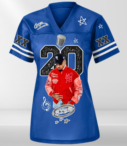 Chris Brown “Breezy Bowl 20” Tour Jersey – Limited Edition Fan Gear