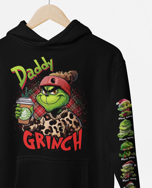 Daddy Christmas Hoodie - personalized with images and names