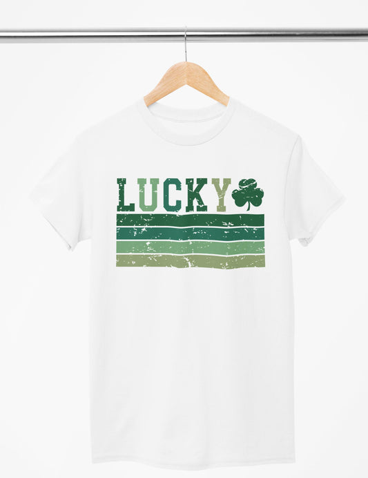 Lucky Retro Unisex T-Shirt – St. Patrick’s Day