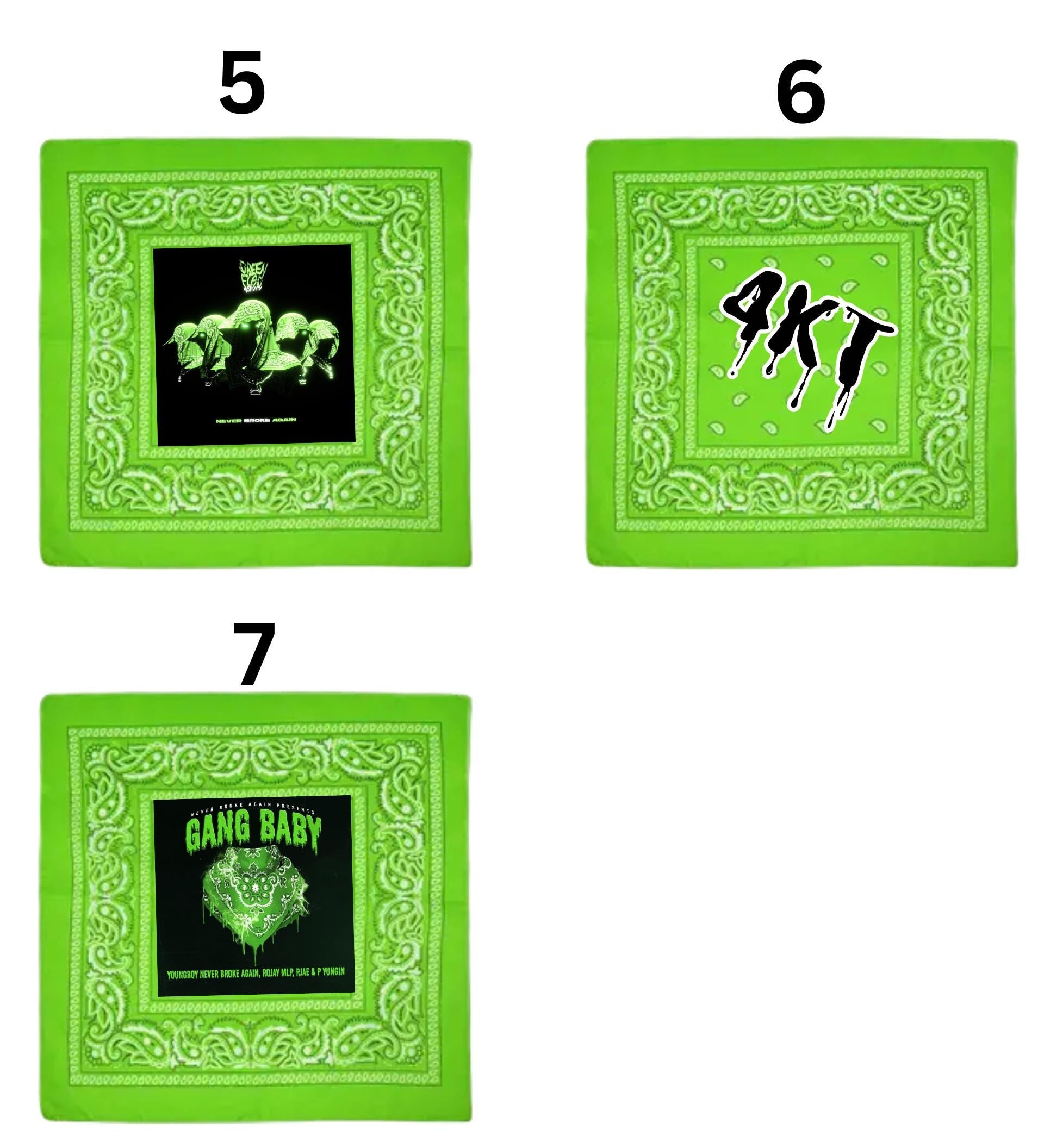 Tour Bandanas – Limited Edition Fan Collection | Various Designs