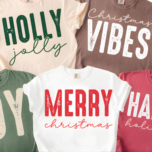 Festive Christmas Graphic Tees & Hoodies – Holiday Collection