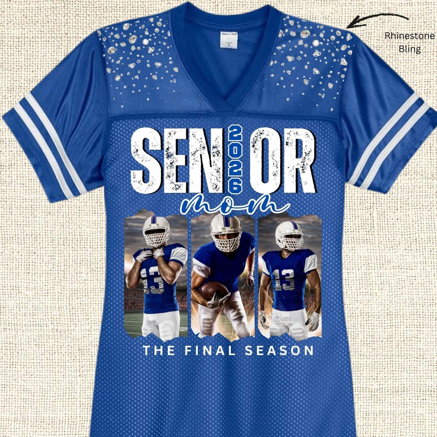 Custom Senior Mom Jersey Shirt | Personalized Football Jersey | Senior Night Shirt 2026