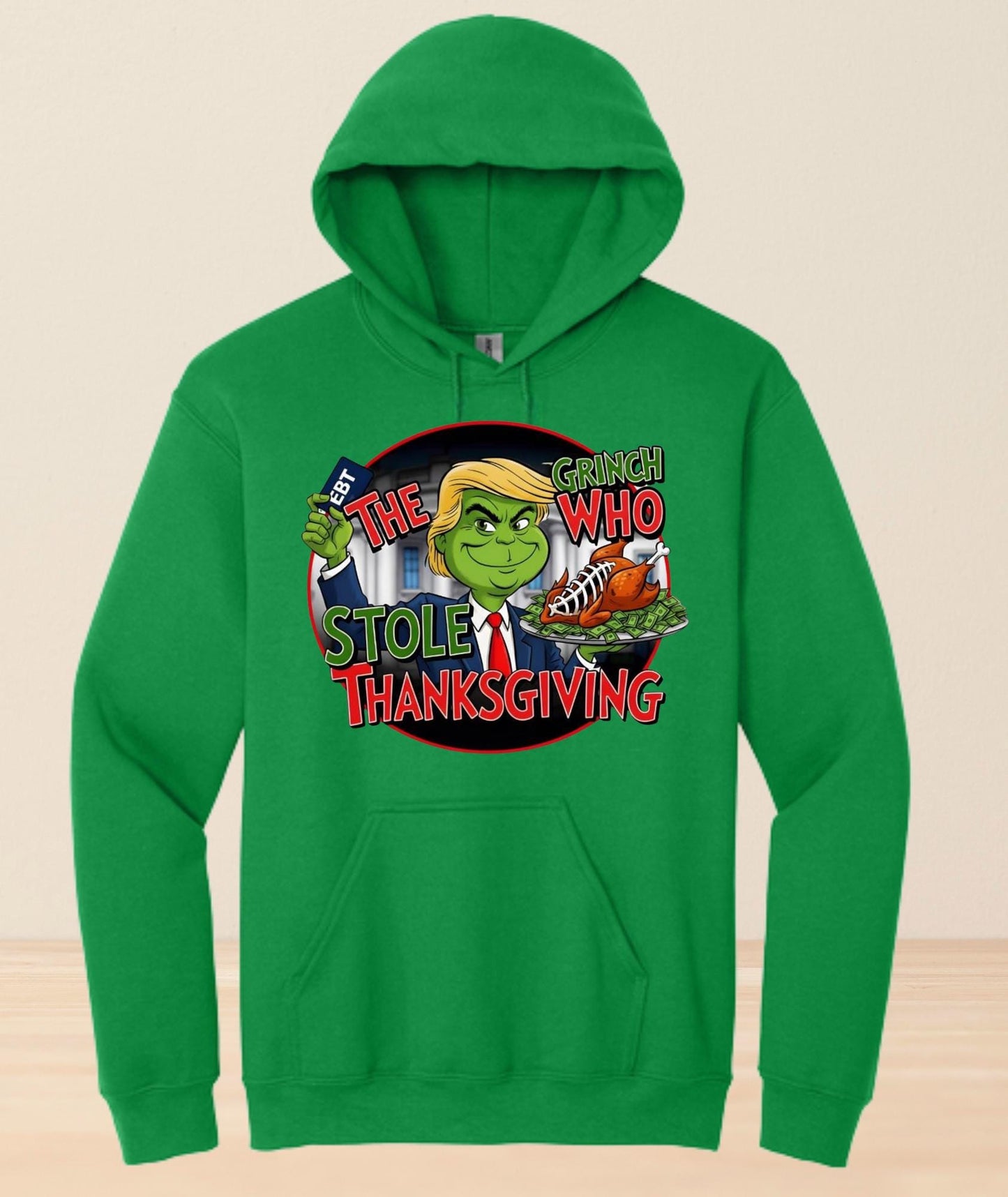 The Grinch Who Stole Thanksgiving Shirt | Funny Holiday Tee | Trending Christmas Hoodie & Sweatshirt | Various Colors