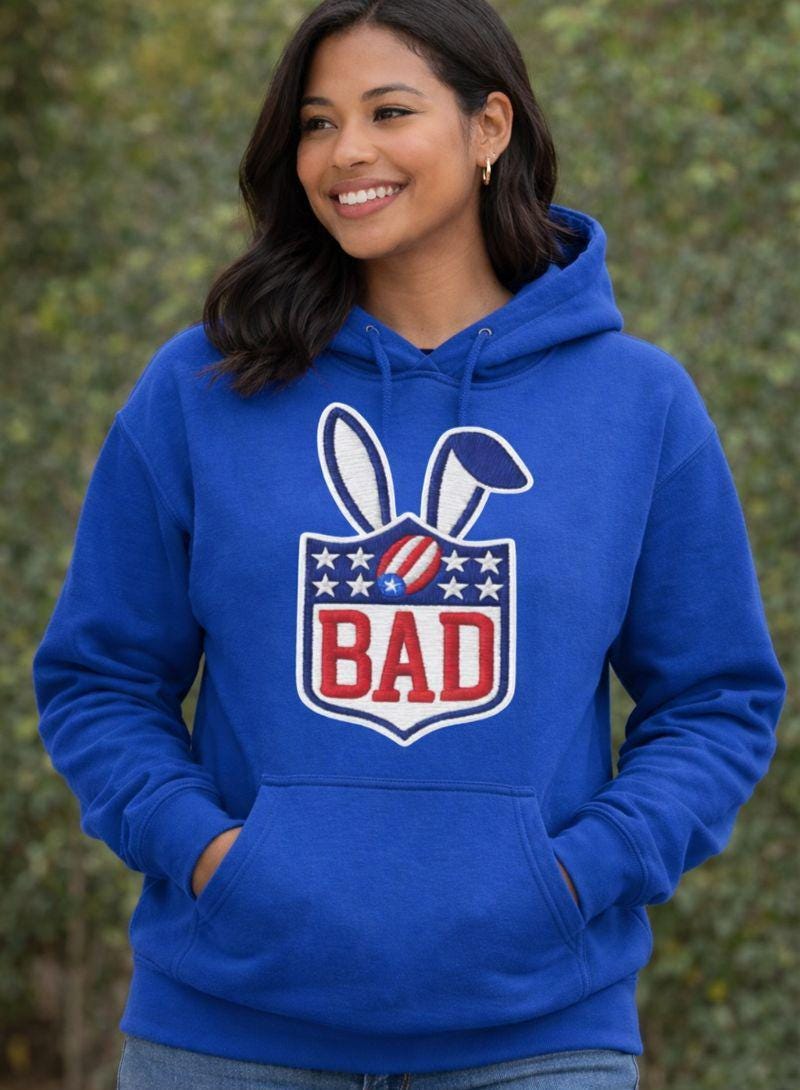 Super Bowl Hoodie or Sweatshirt | Game Day Outfit | Halftime Show Wear | Bold Graphic Pullover